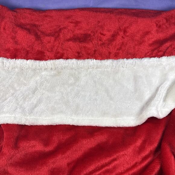 Vintage PEPSI COLA Soda RED CHRISTMAS SANTA GIFT BAG HUGE 32" X 24" Plush J5 - Picture 6 of 9